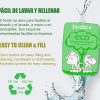 bolsita rellenable alimentos cierre hermetico