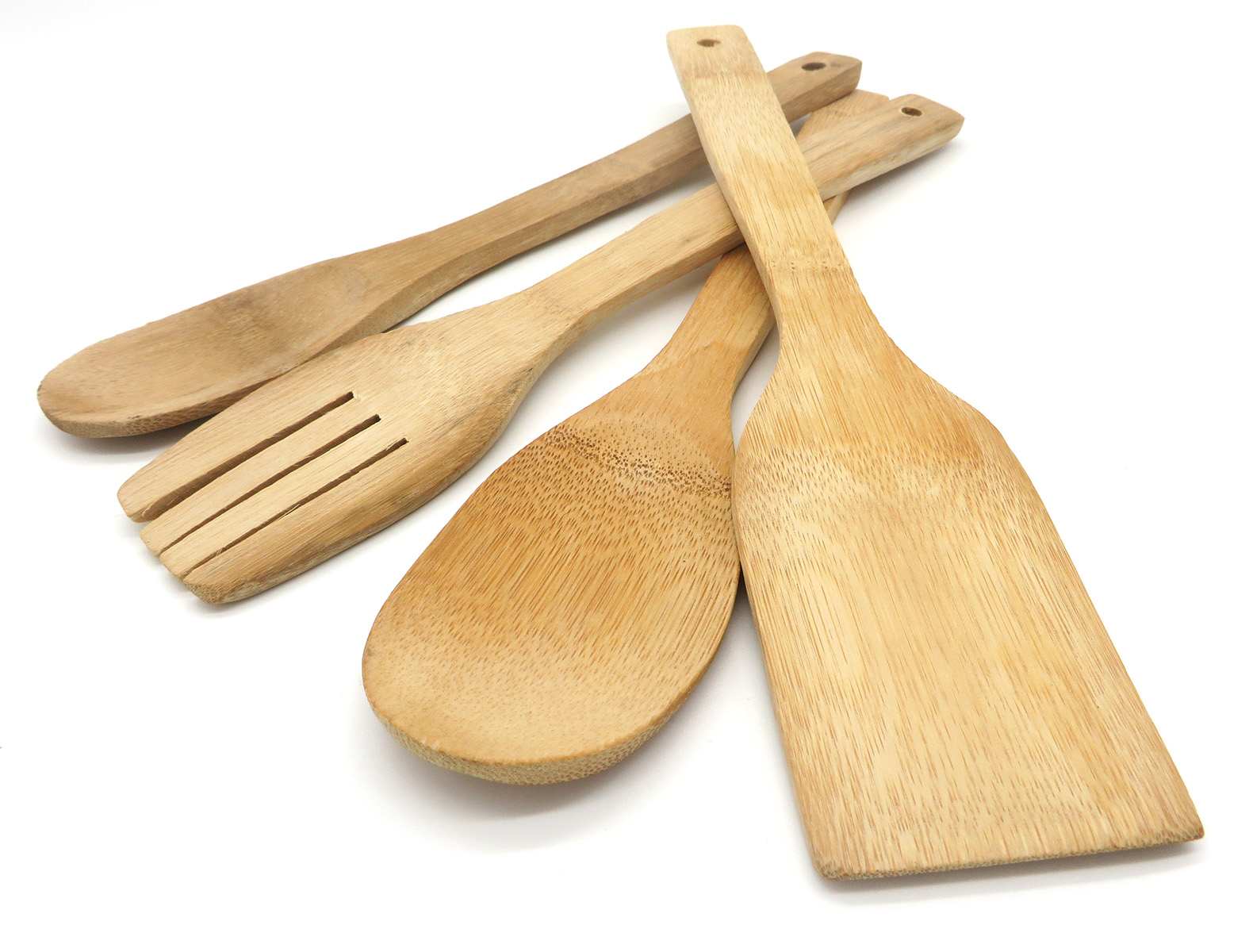 Set 3 utensilios cocina Madera Bambú INSPIRA